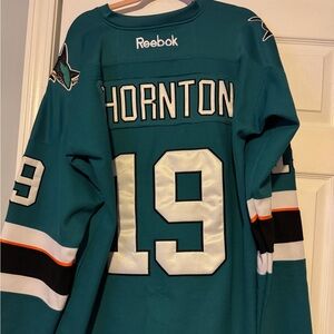 San Jose Sharks #19 Joe Thornton Jersey